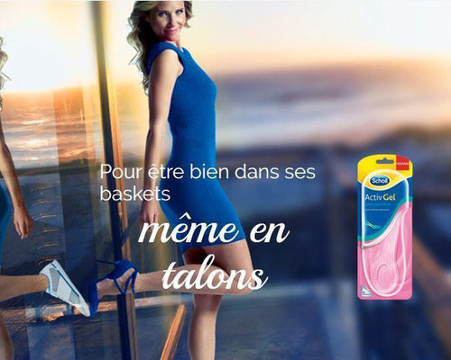 Semelles Scholl ActivGel pour Elle