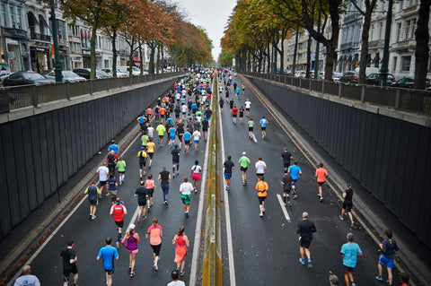 Soins des pieds pour les marathons et les courses de fond