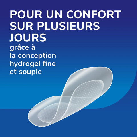 Dr. Scholl's Pansements Ampoules Ouvertes, coupures et égratignures, Technologie Hydrogel avancée