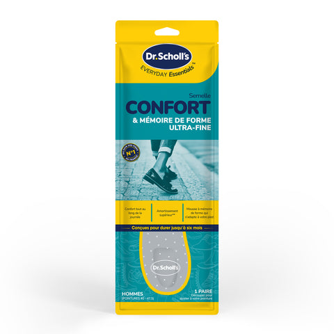 Semelle Confort & Mémoire de forme ultra fine - du 40 au 47,5
