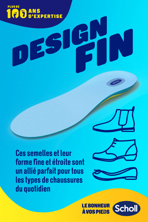 Semelles Scholl GelSoft Quotidien Femme - Pointure 35.5-40.5