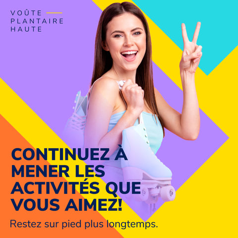 Semelles confort Custom Dr. Scholl's - Voûte Plantaire Haute