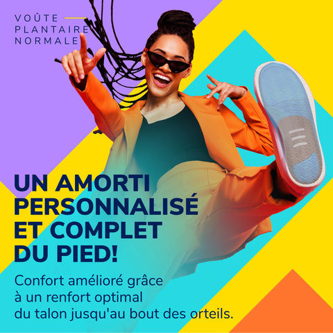 Semelles confort Custom Dr. Scholl's - Voûte Plantaire Normale