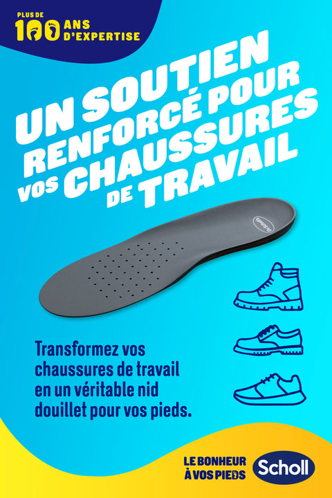 Scholl Semelles Extra Renforcées pour chaussures Hommes