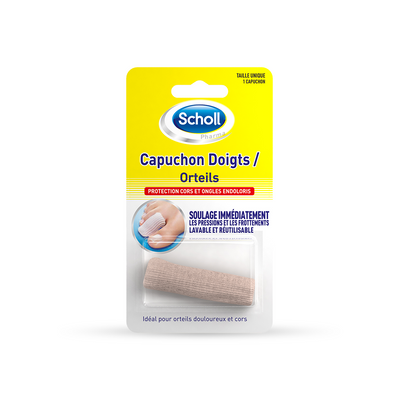 Capuchon en Gel Orteils Scholl - Protection amortissante