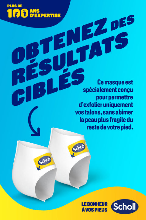 Masque Pieds Exfoliant Talon Scholl