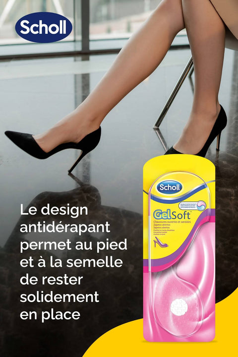Semelle Gel Soft pour Elle Ouvertes
