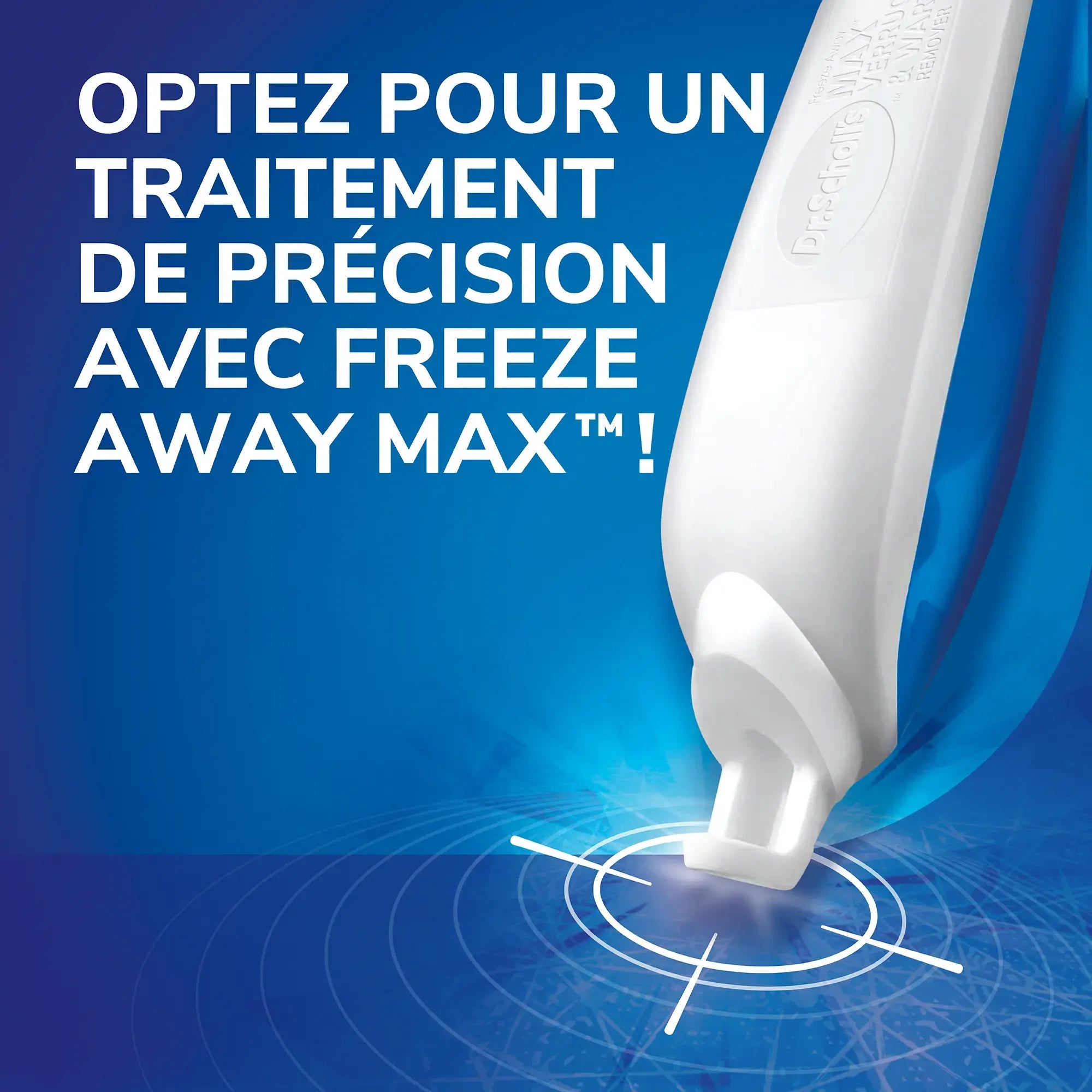 Dr Scholl's Traitement verrues Freeze Away MAX mains et pieds par cryothérapie