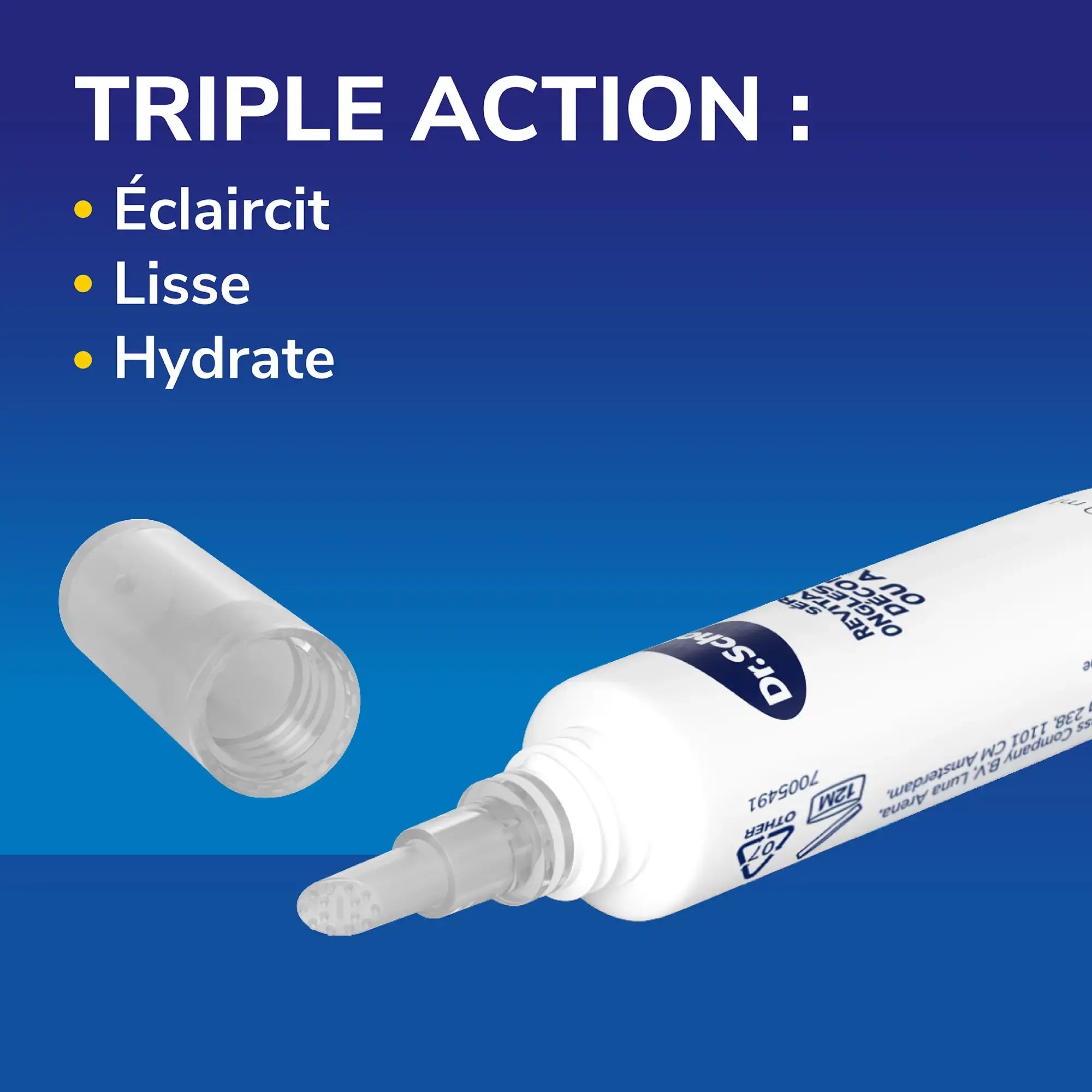 Dr Scholl’s Sérum revitalisant ongles jaunis, décolorés ou abimés 10ml