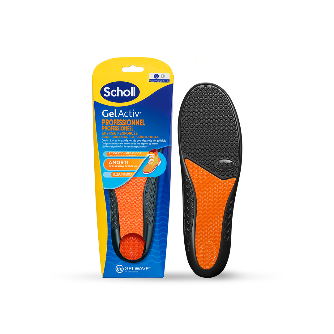 Semelles Scholl GelActiv Professionnel - Pointure 35.5-40.5