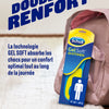 Semelles Scholl GelSoft Quotidien Homme - Pointure 40-46.5