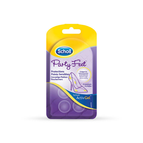 Party Feet Protections Points Sensibles Scholl - 6 Coussinets