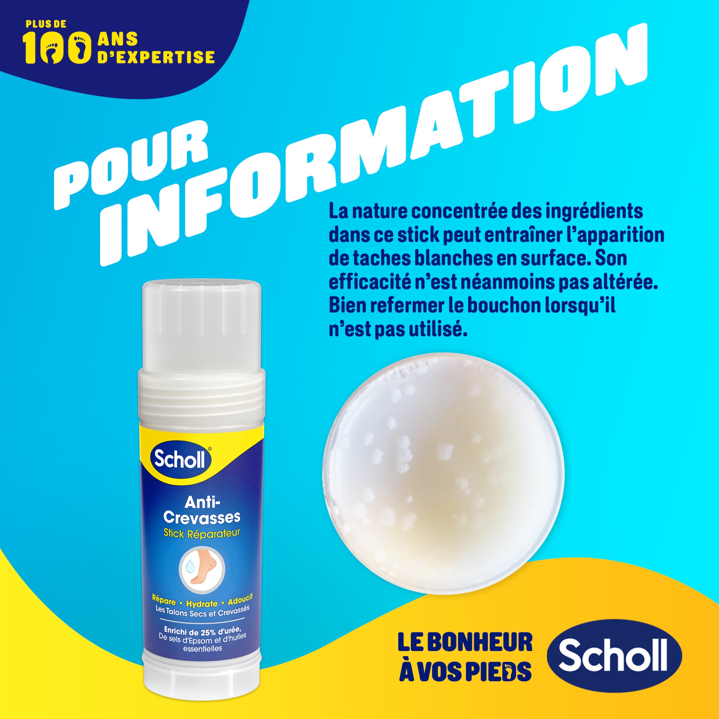 Scholl Stick Anti-Crevasses 70g