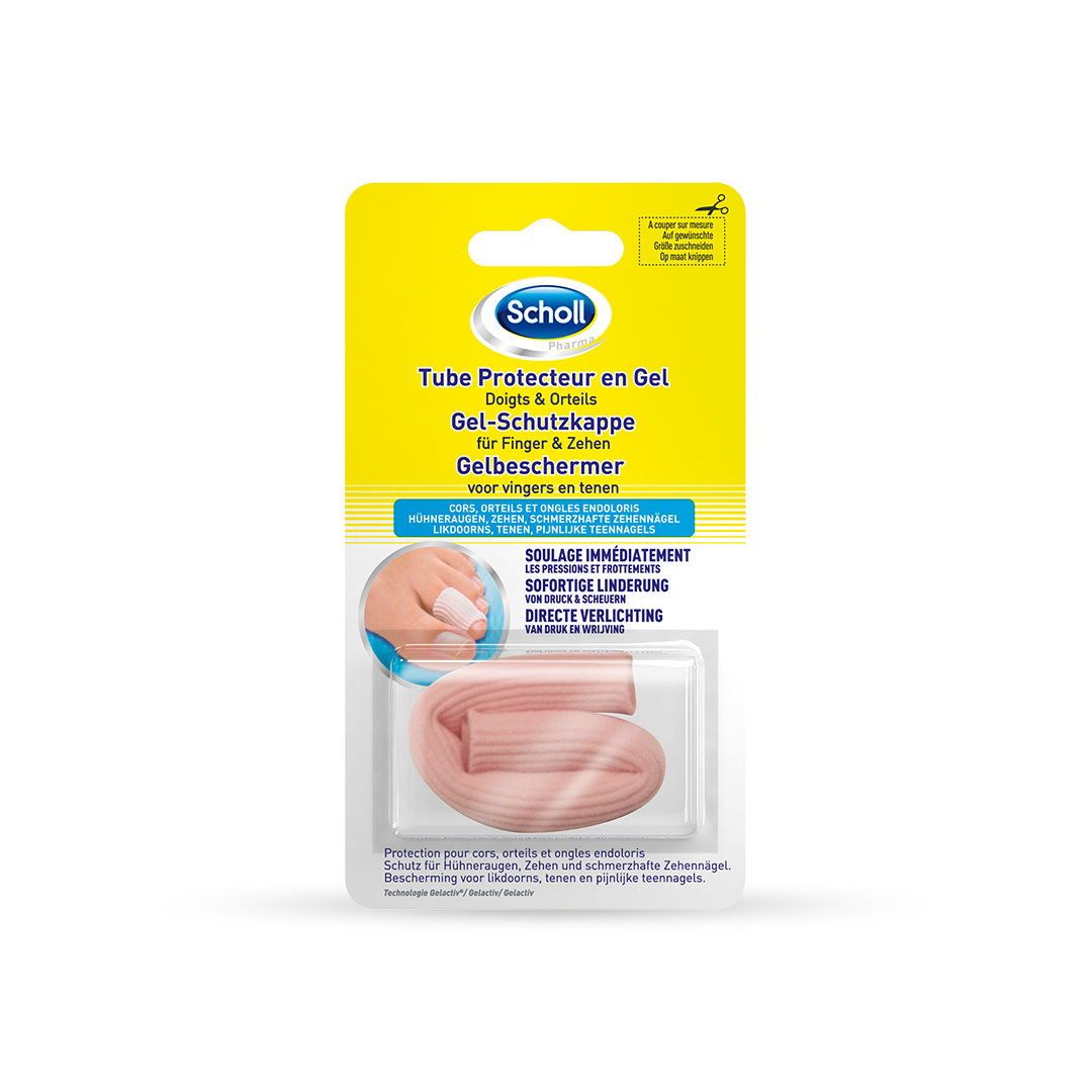 Scholl Tube Protecteur en Gel Orteils et Doigts de Pieds