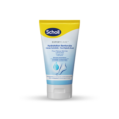 Scholl Crème Pieds Hydratation Renforcée pour peaux sèches, 150ml