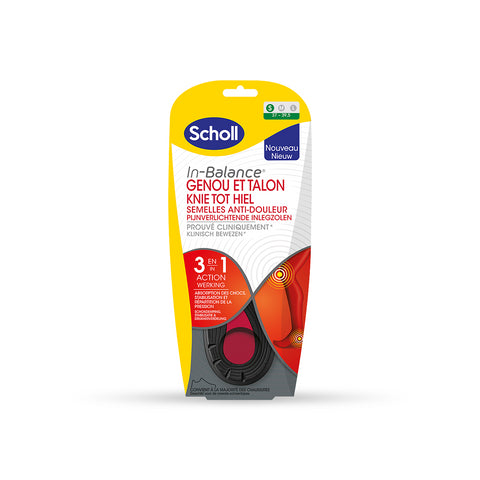 Semelle Scholl Expert Support Anti Douleur Genou et Talon Scholl