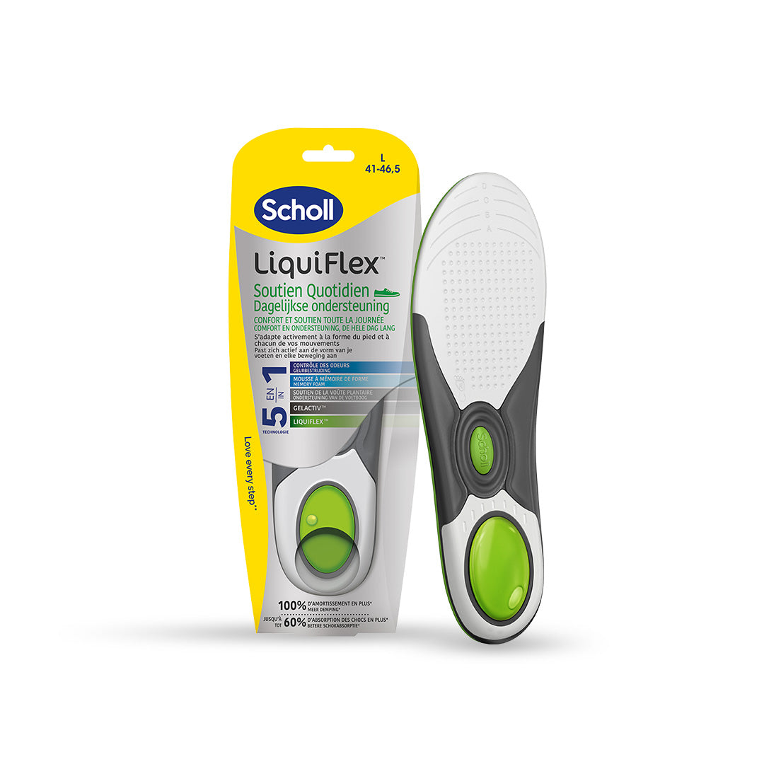 Semelles Scholl LiquiFlex Soutien Quotidien Hommes Pointure