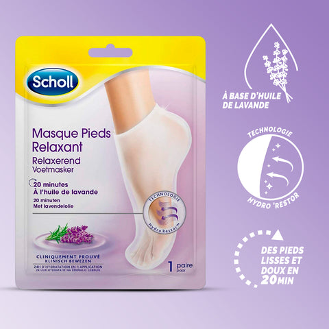 Scholl Masque Pieds Relaxant
