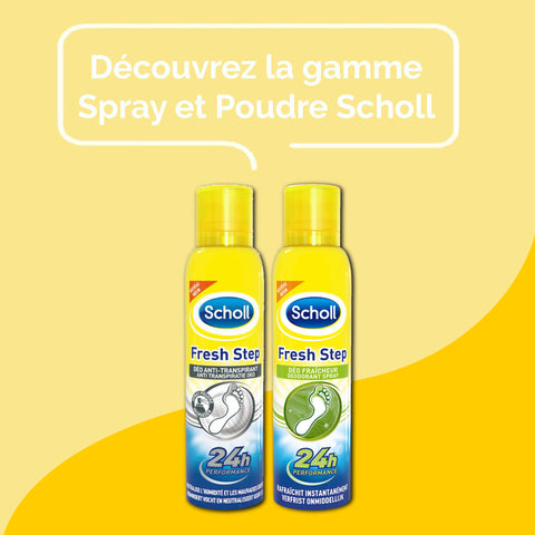 Scholl Fresh Step Déodorant Fraicheur