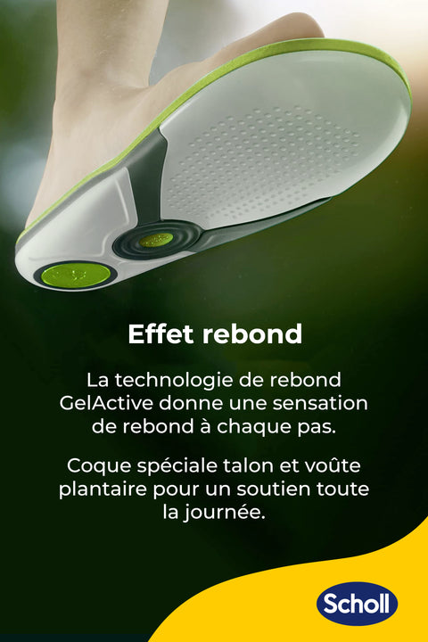 Semelles Scholl LiquiFlex Soutien Quotidien Hommes Pointure 41-46.5