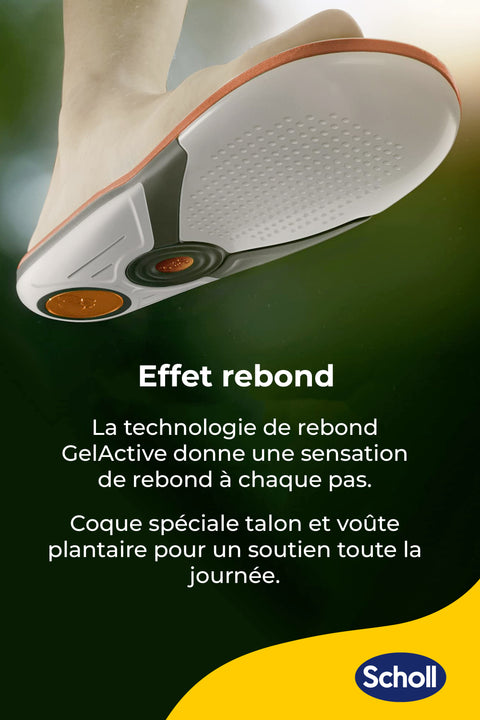 Semelles Scholl LiquiFlex Soutien Renforcé Hommes - Pointure 41-46.5