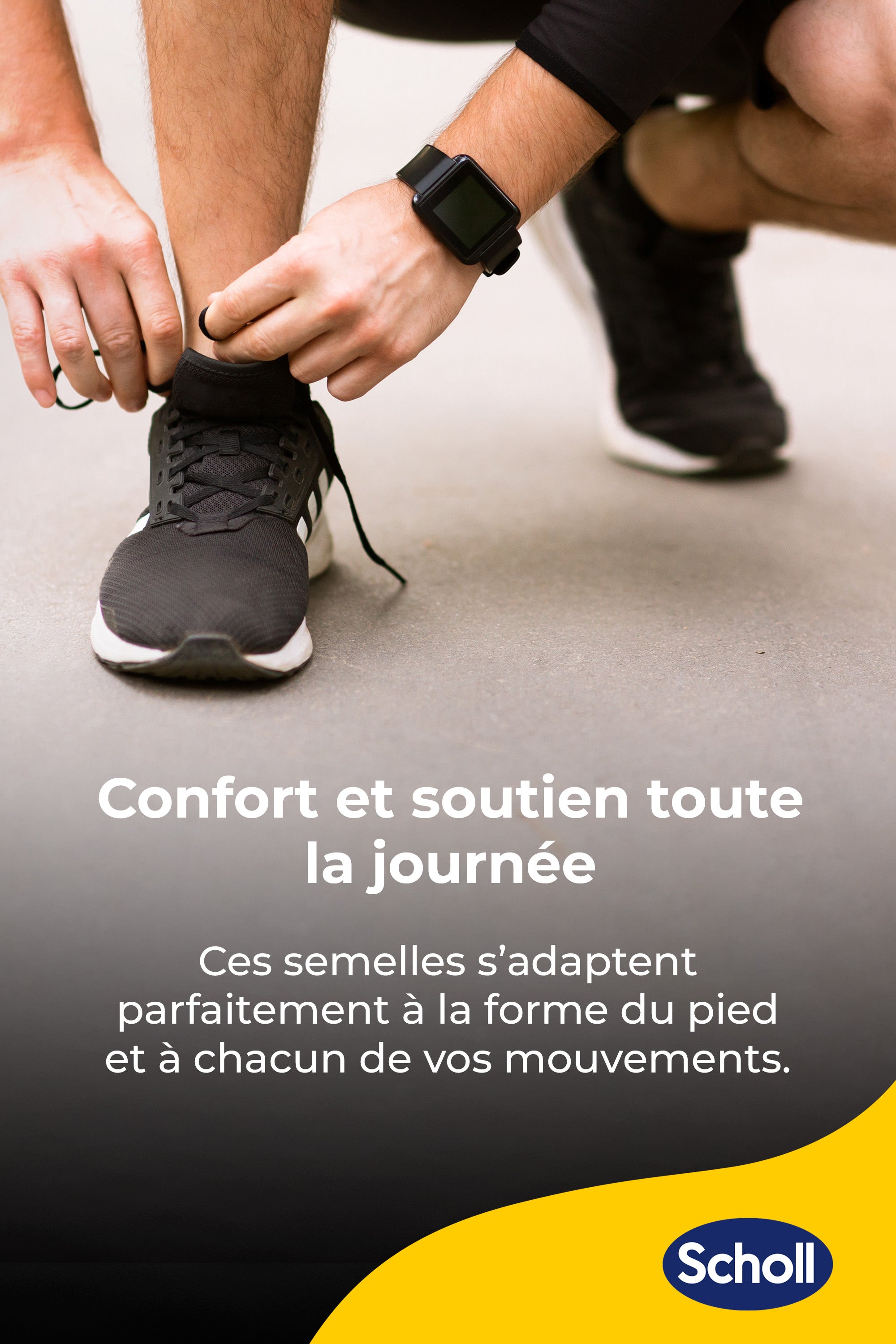 Semelles scholl activgel quotidien homme online